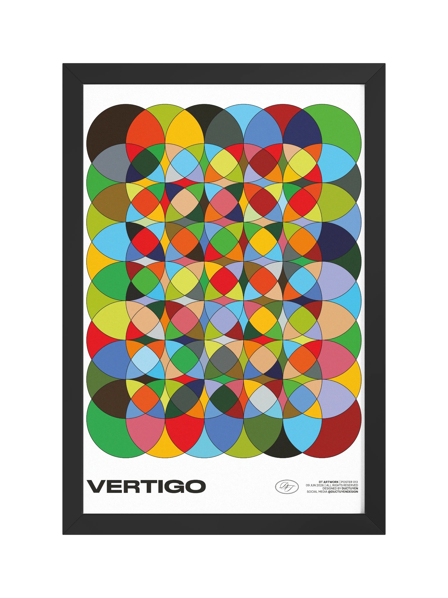 "VERTIGO" Framed Poster product image (9)