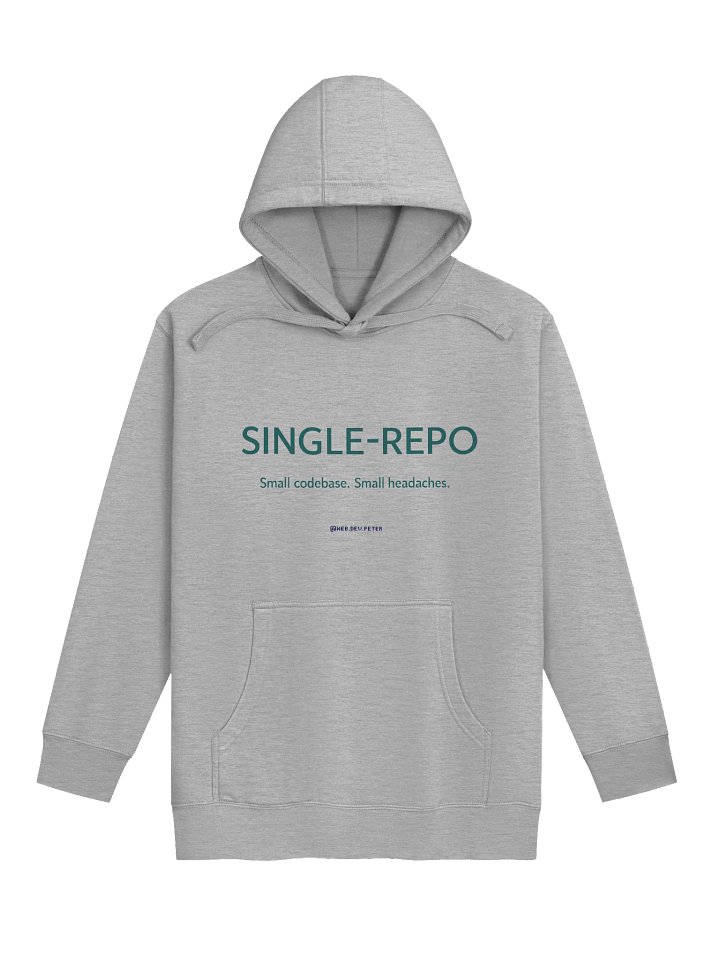 Single-Repo – Small Codebase Hoodie product image (1)