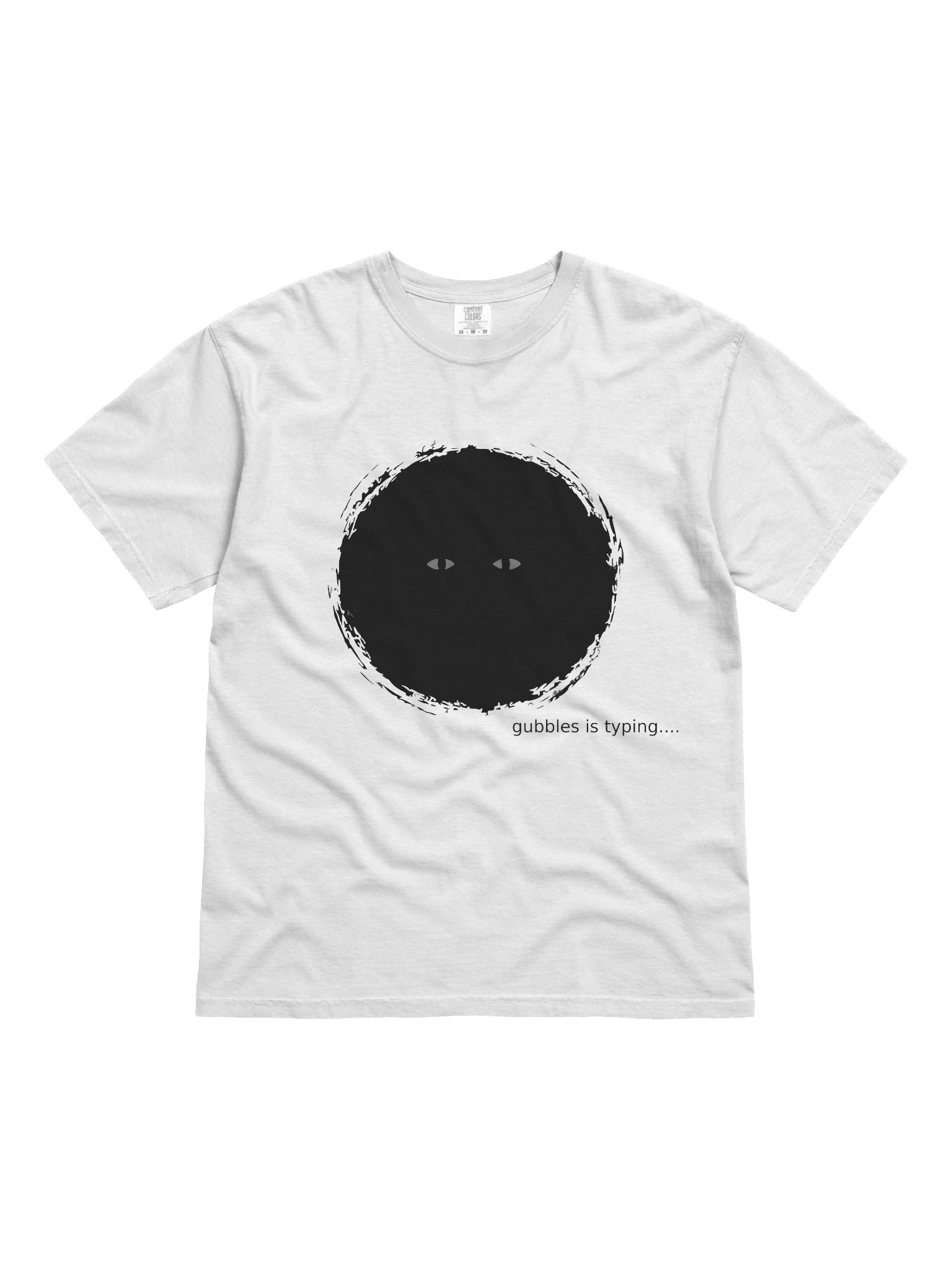 Gubbles Is Typing Tee product image (1)