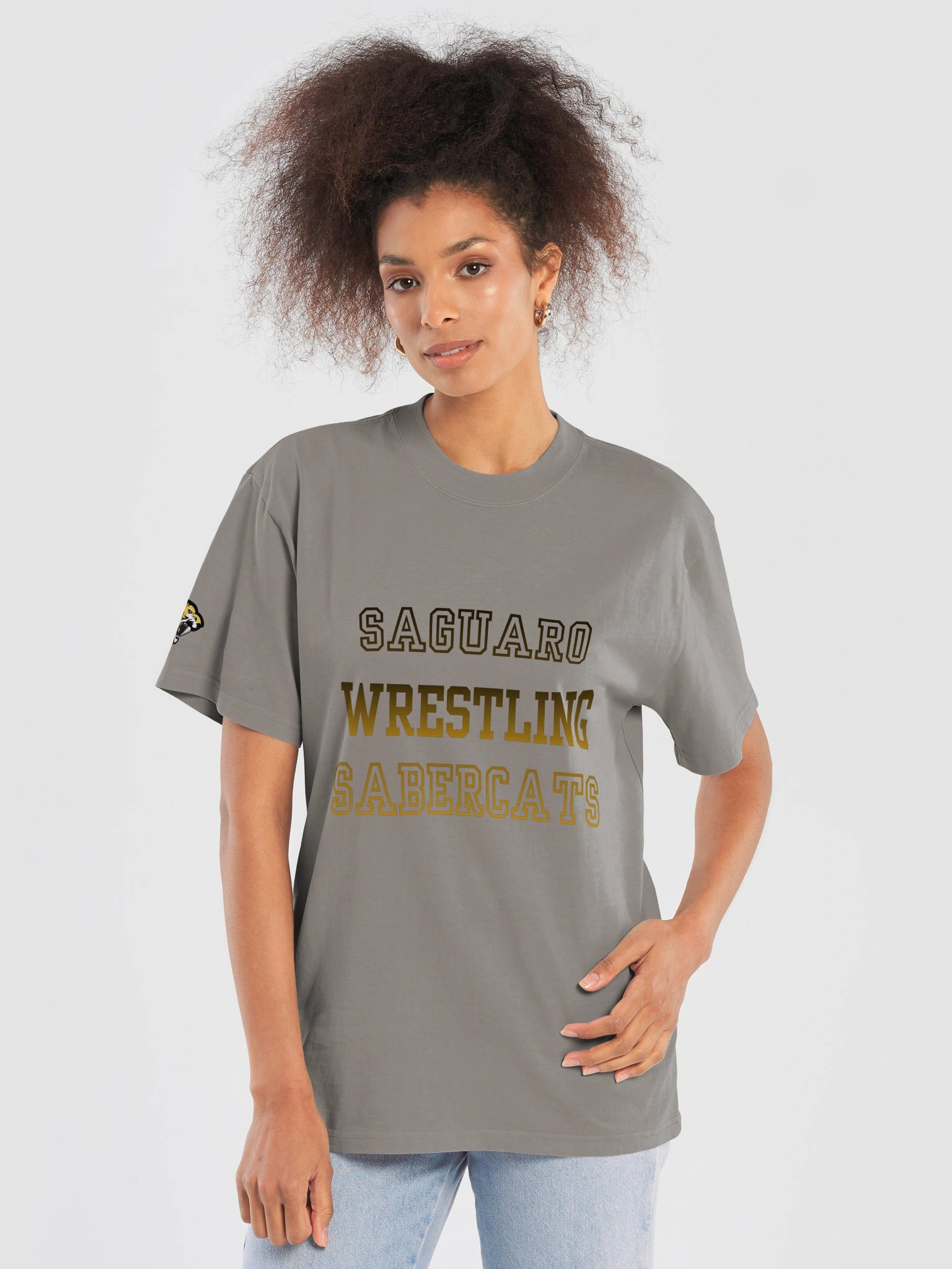 Saguaro Wrestling Sabercats Logo Tee product image (19)