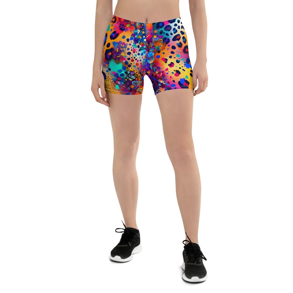 Electric Jungle Leopard Shorts product image (1)