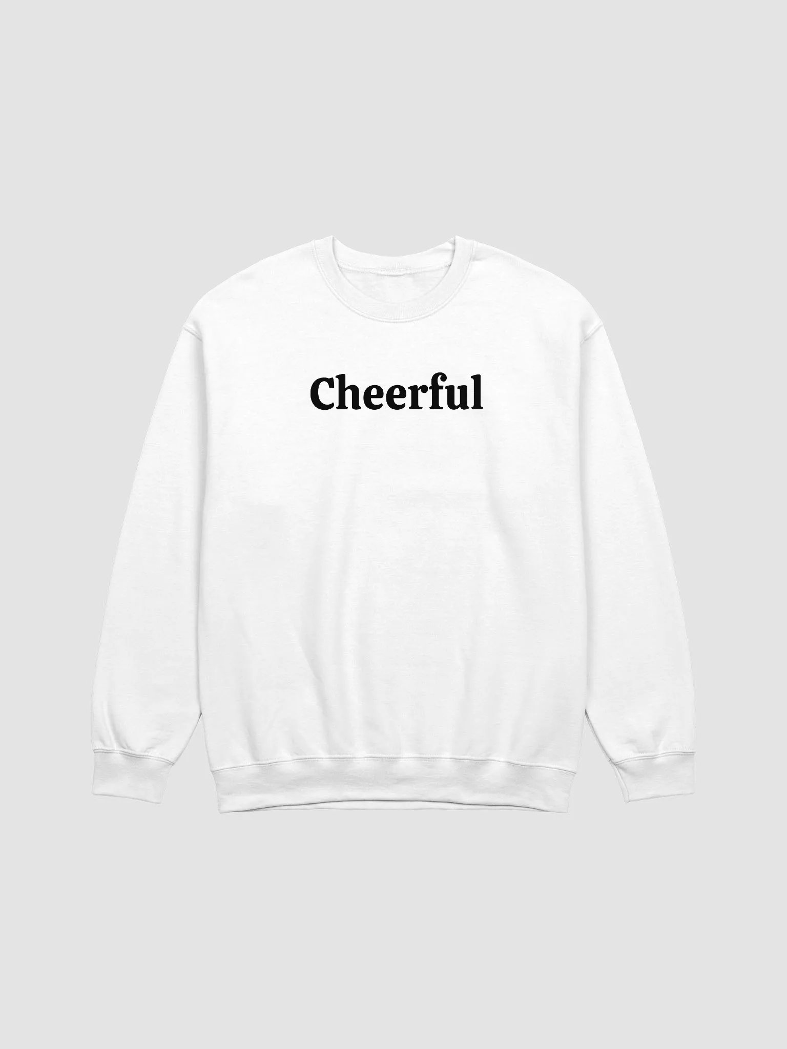 "Cheerful” My Vibe Crewneck Sweatshirt product image (2)