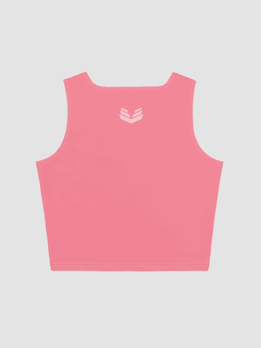 Signature Crop Top Tee - Flamingo Pink product image (6)