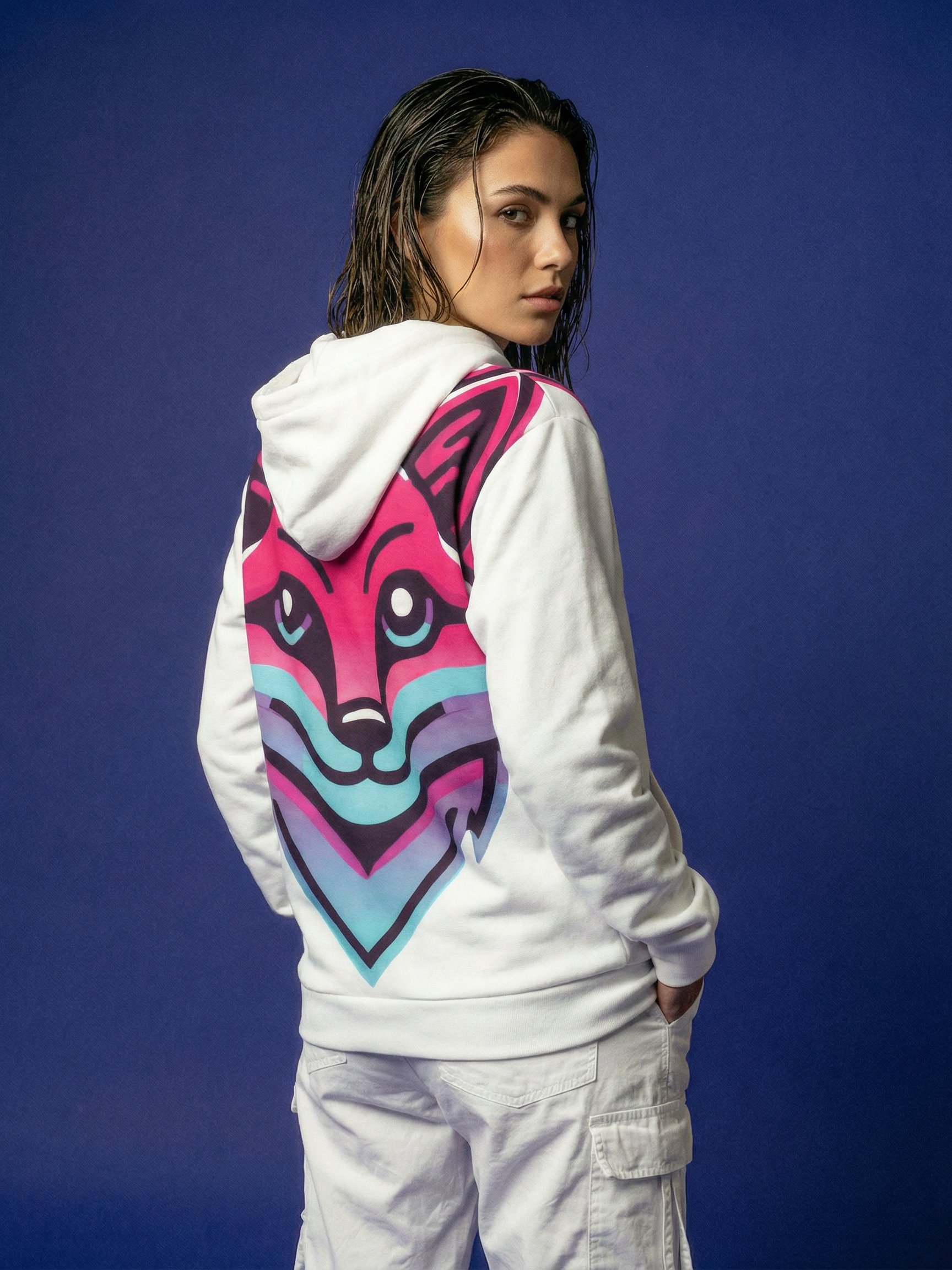 Pete Fox Hoodie (White) product image (1)