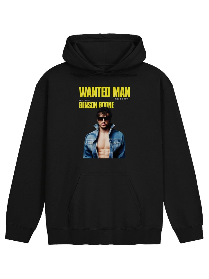 Wanted Man Featuring Benson Boone Tour Hoodie product image (1)