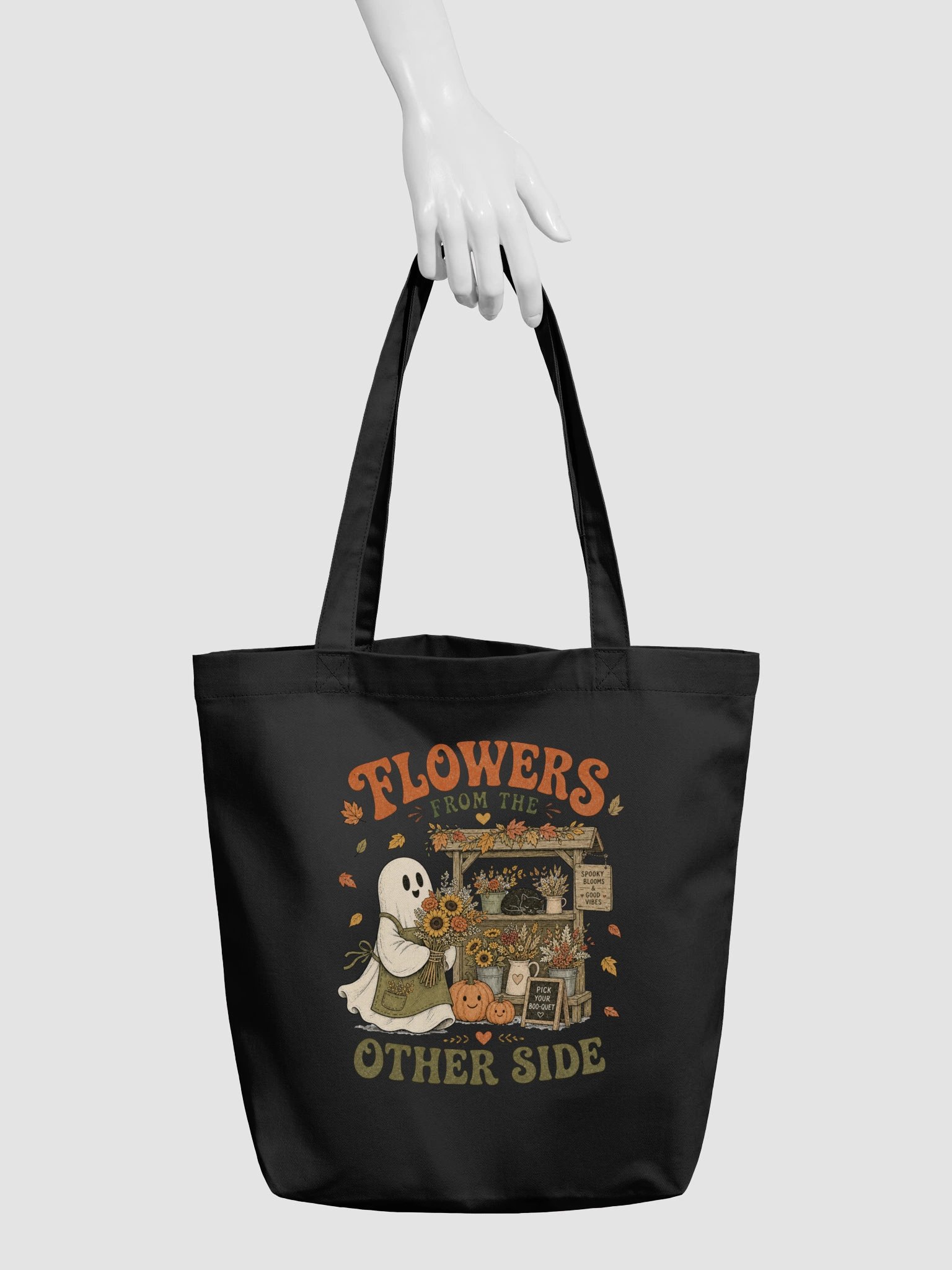Flowers From the Other Side Ghost Tote product image (6)