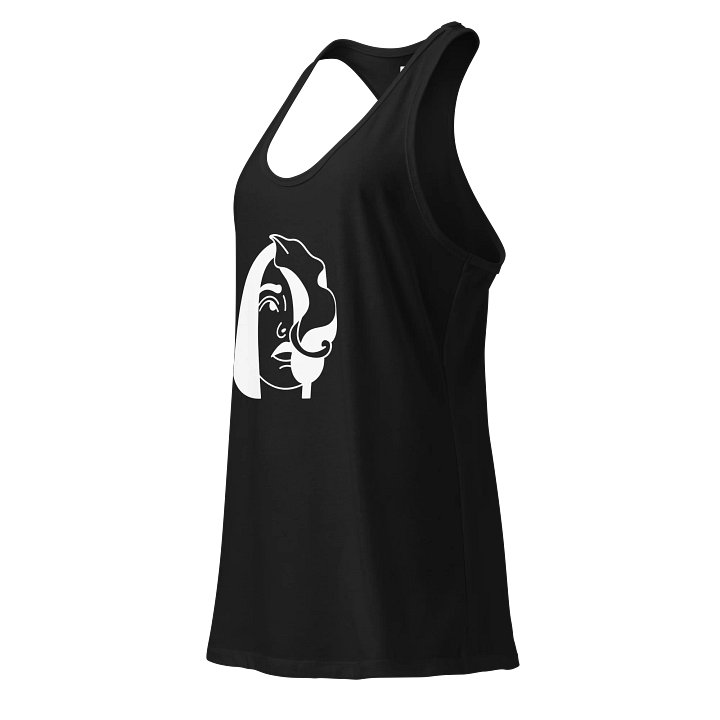 Pixelated Monochrome Racerback Tank product image (2)