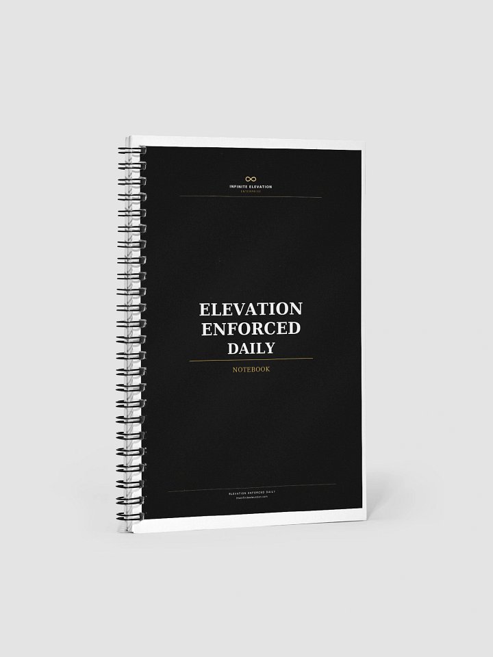Elevation Enforced Daily — The Standards Notebook product image (1)