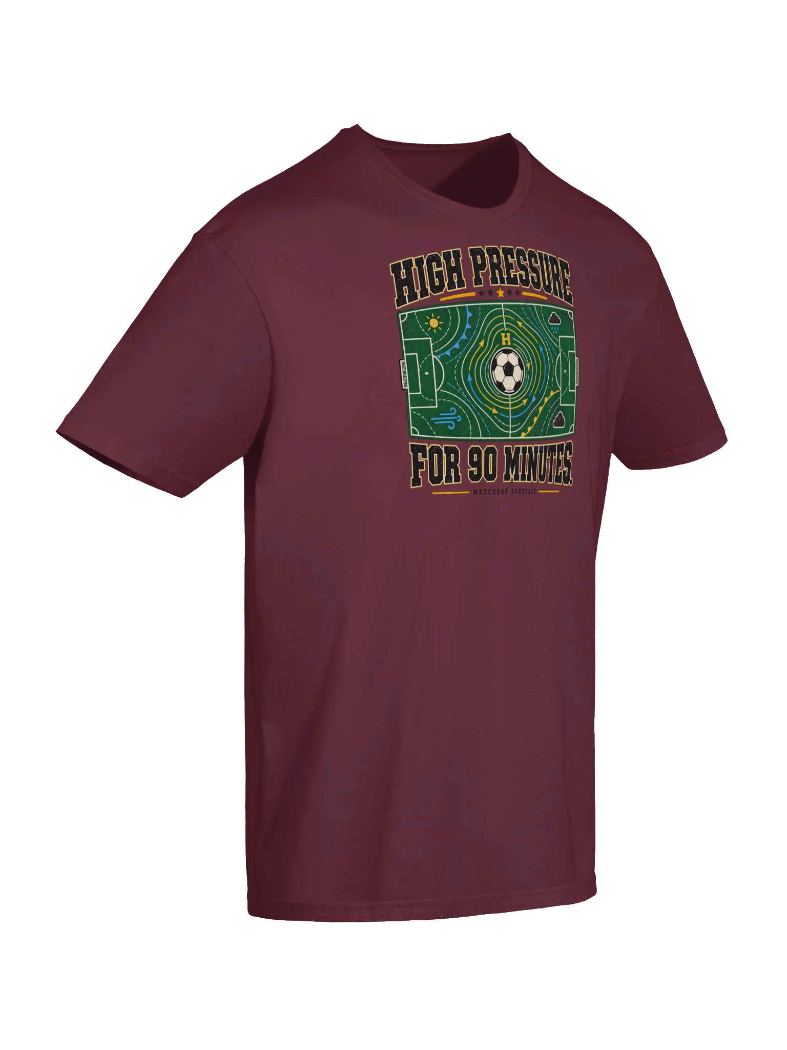 High Pressure Matchday Forecast Soccer Tee product image (6)