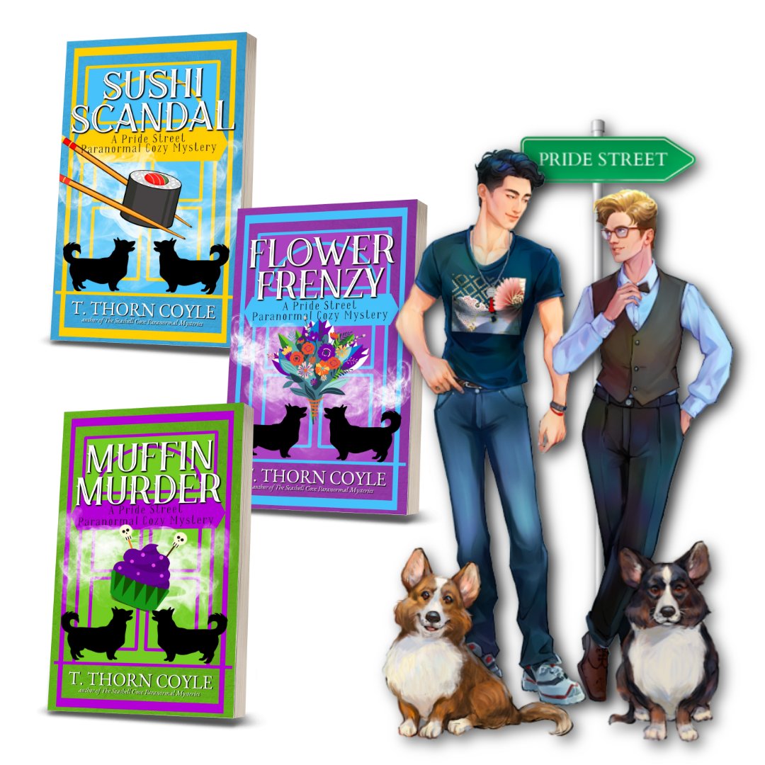 Pride Street Cozy Paranormal Corgi Mysteries Books 1-3 in Print product image (1)