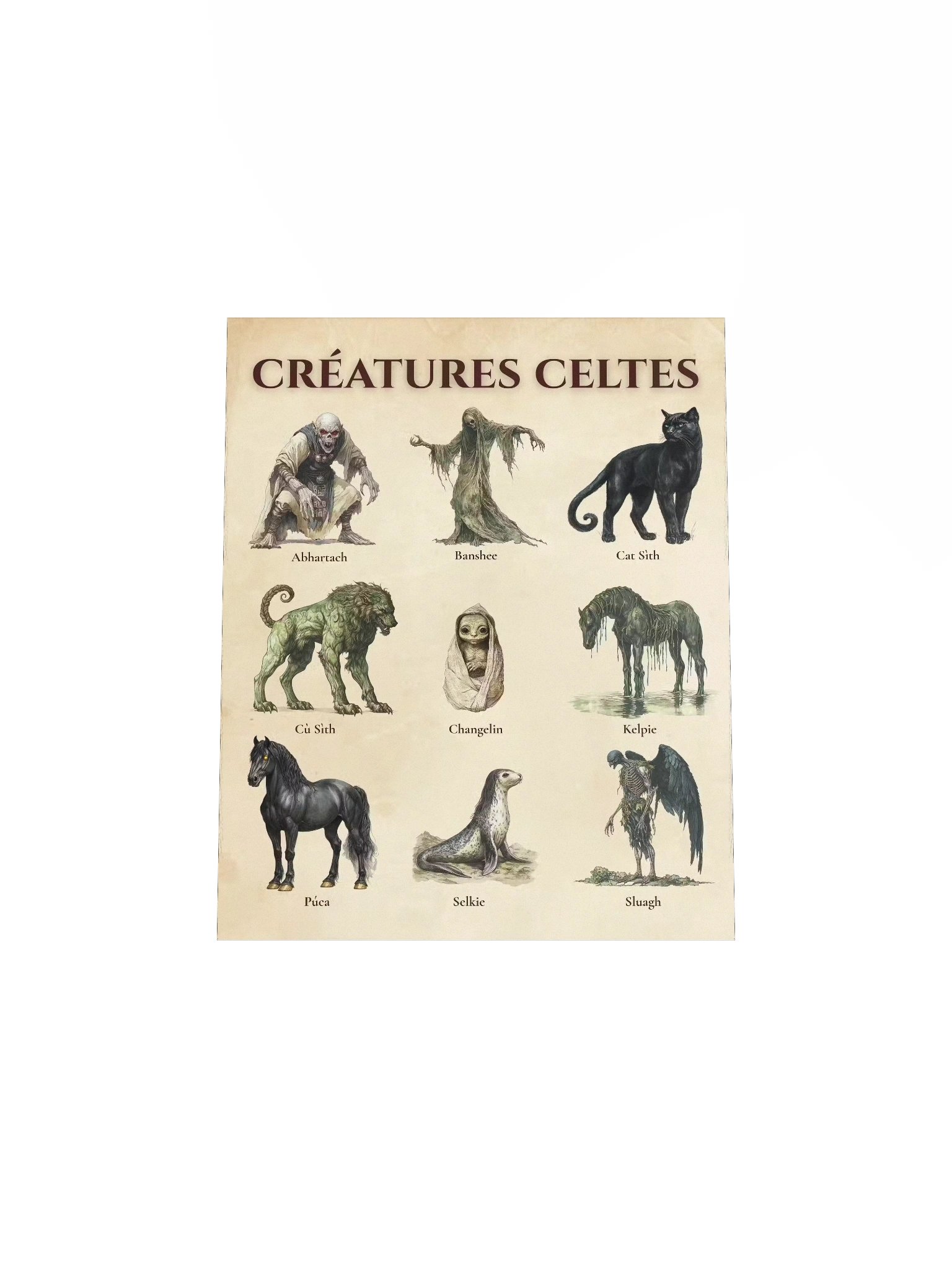 Poster Créatures Celtes product image (4)