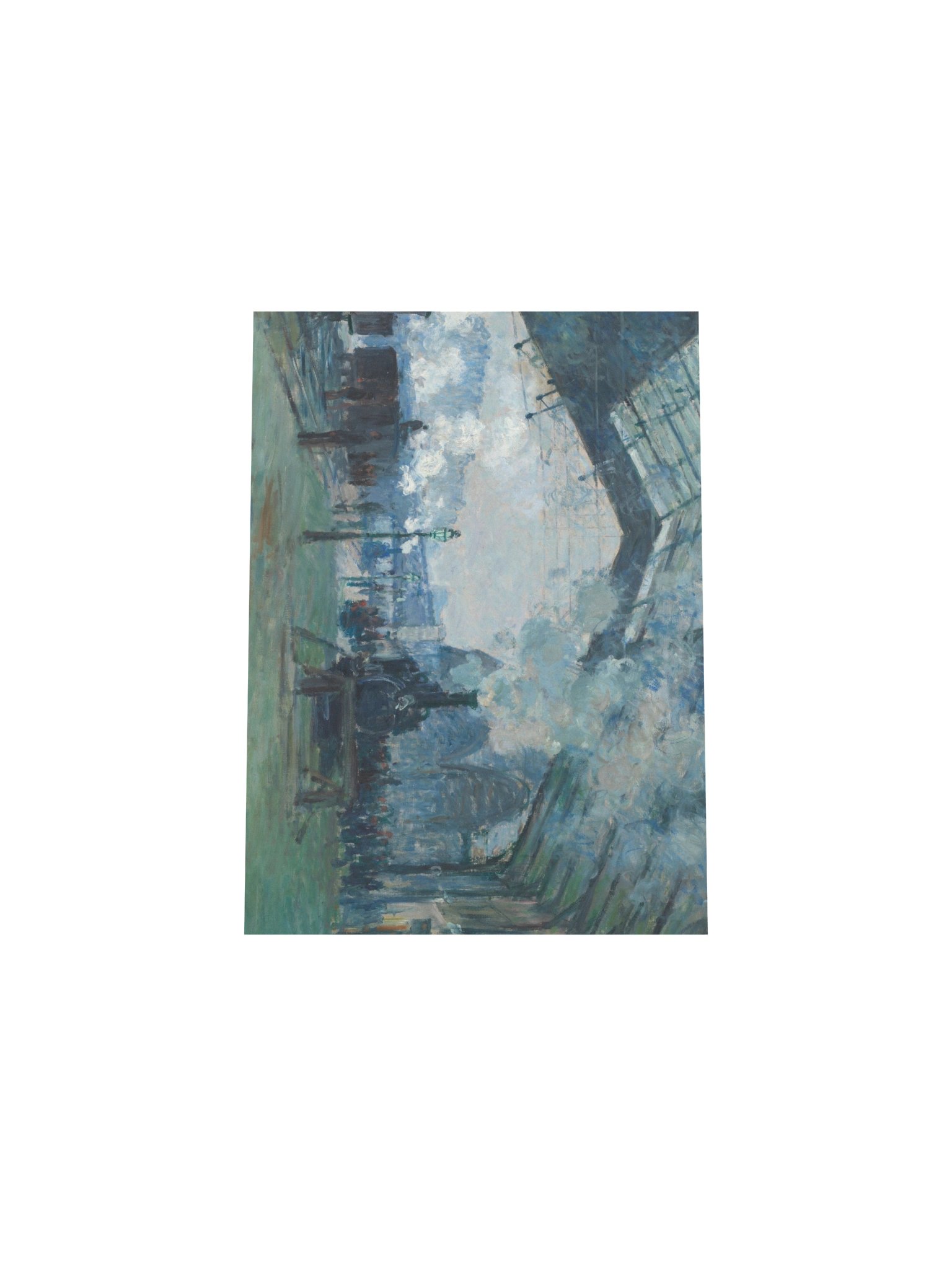 Monet, Arrival of the Normandy Train — Fine-Art Poster product image (5)
