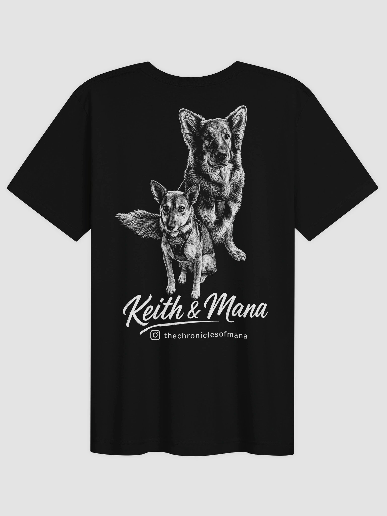 Keith & Mana Dog Portrait Tee product image (1)