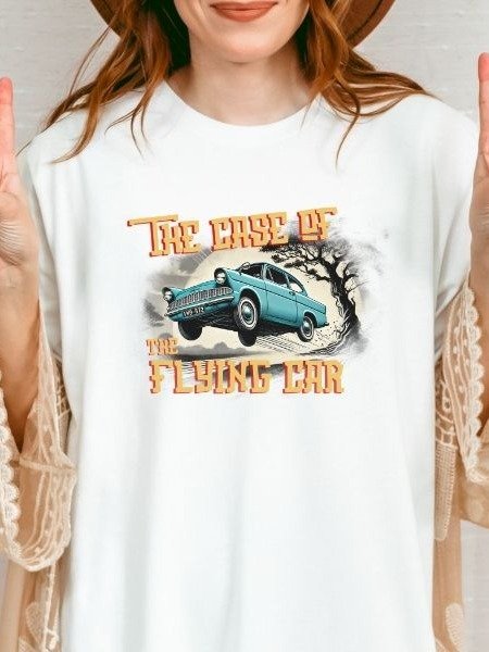 Ford Anglia Funny Vintage Pulp Mystery Harry Potter Shirt product image (8)