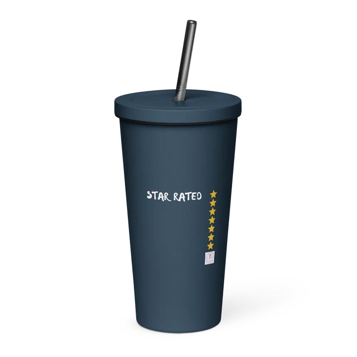 Star Rated Insulated Tumbler with Straw product image (2)