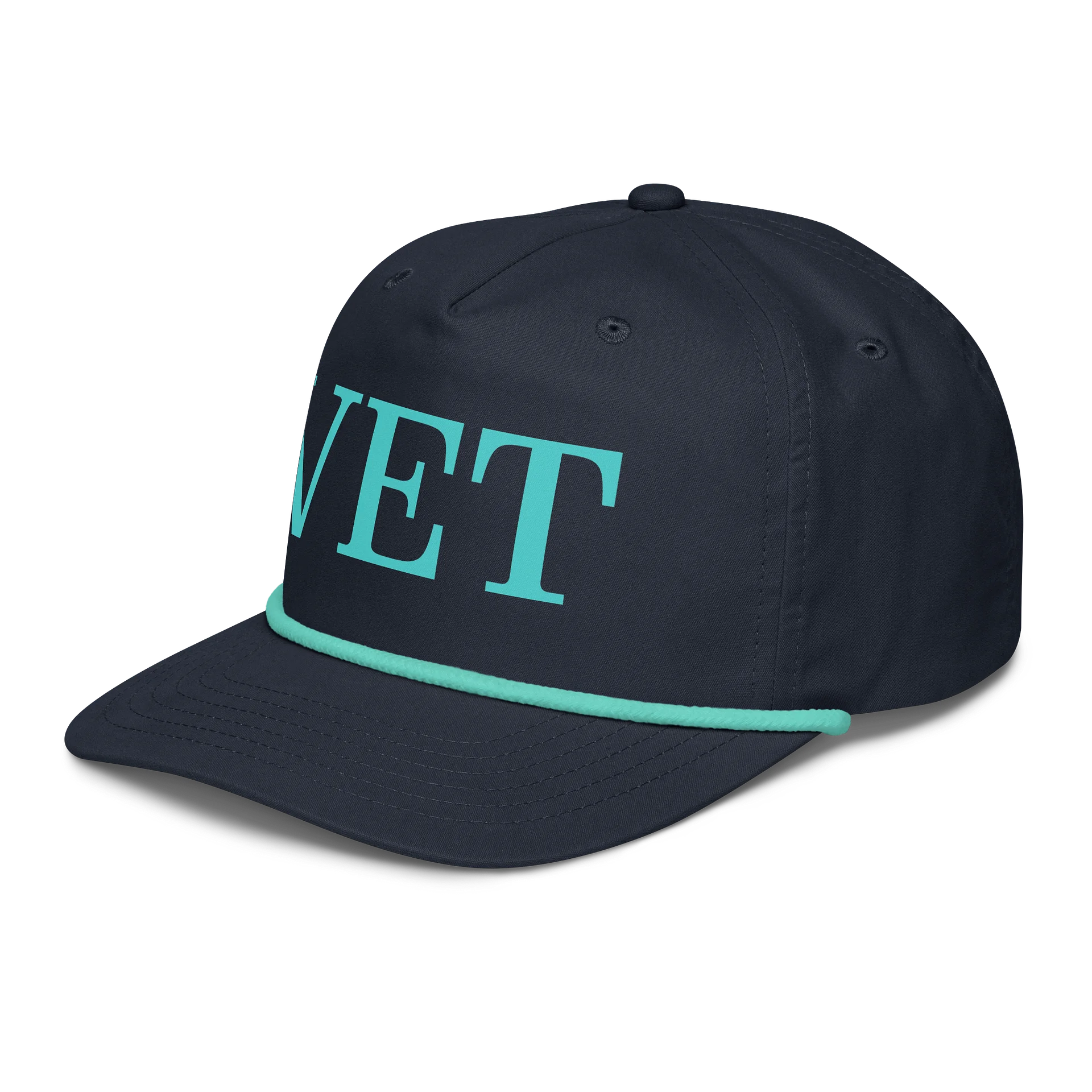 Turquoise VET Golf Rope Cap product image (3)