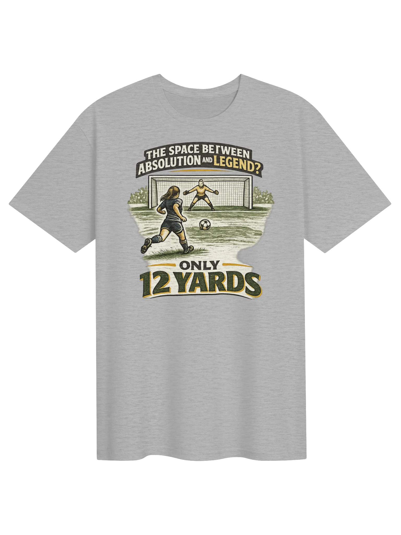 Only 12 Yards Soccer Goalkeeper Tee product image (1)