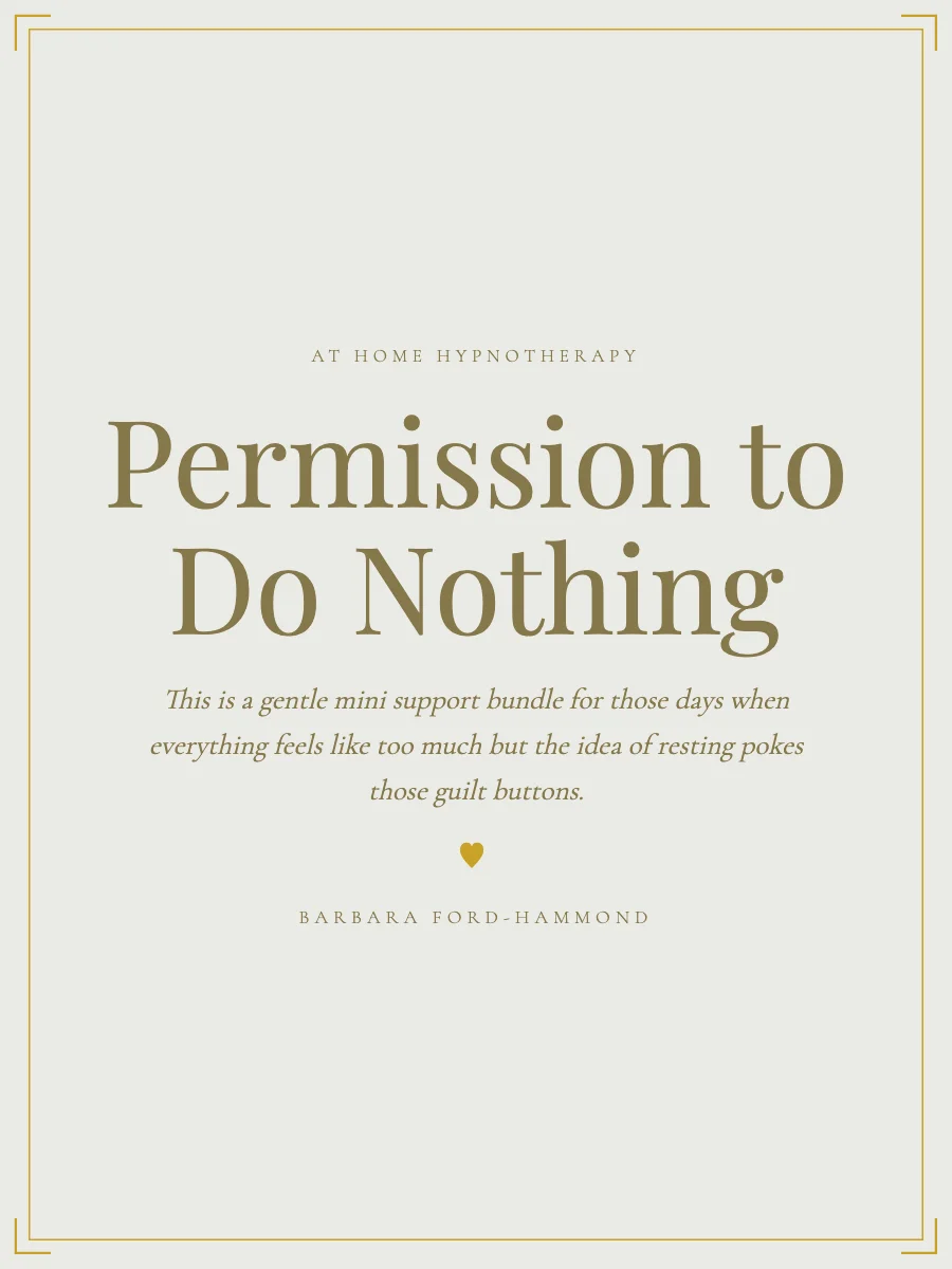 Permission to Do Nothing product image (1)