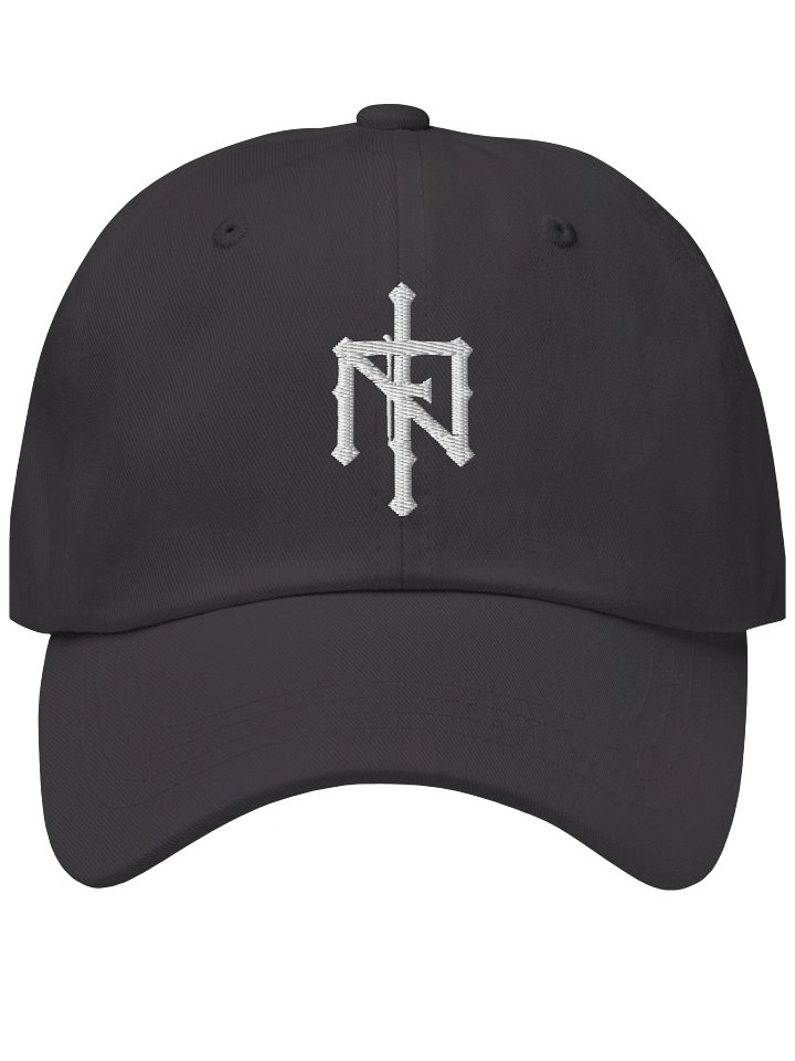 NEXUS FIDEI Dad Hat (Dark Grey) product image (1)