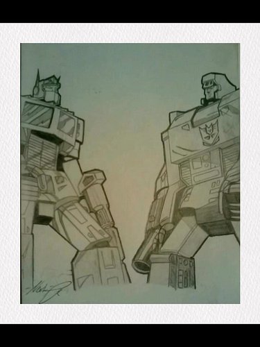 Took me a few days to complete but it’s finally done.. #Nerk #Nerk27MerchComingSoon #Transformers #TheAutoBots #TheDecepticons