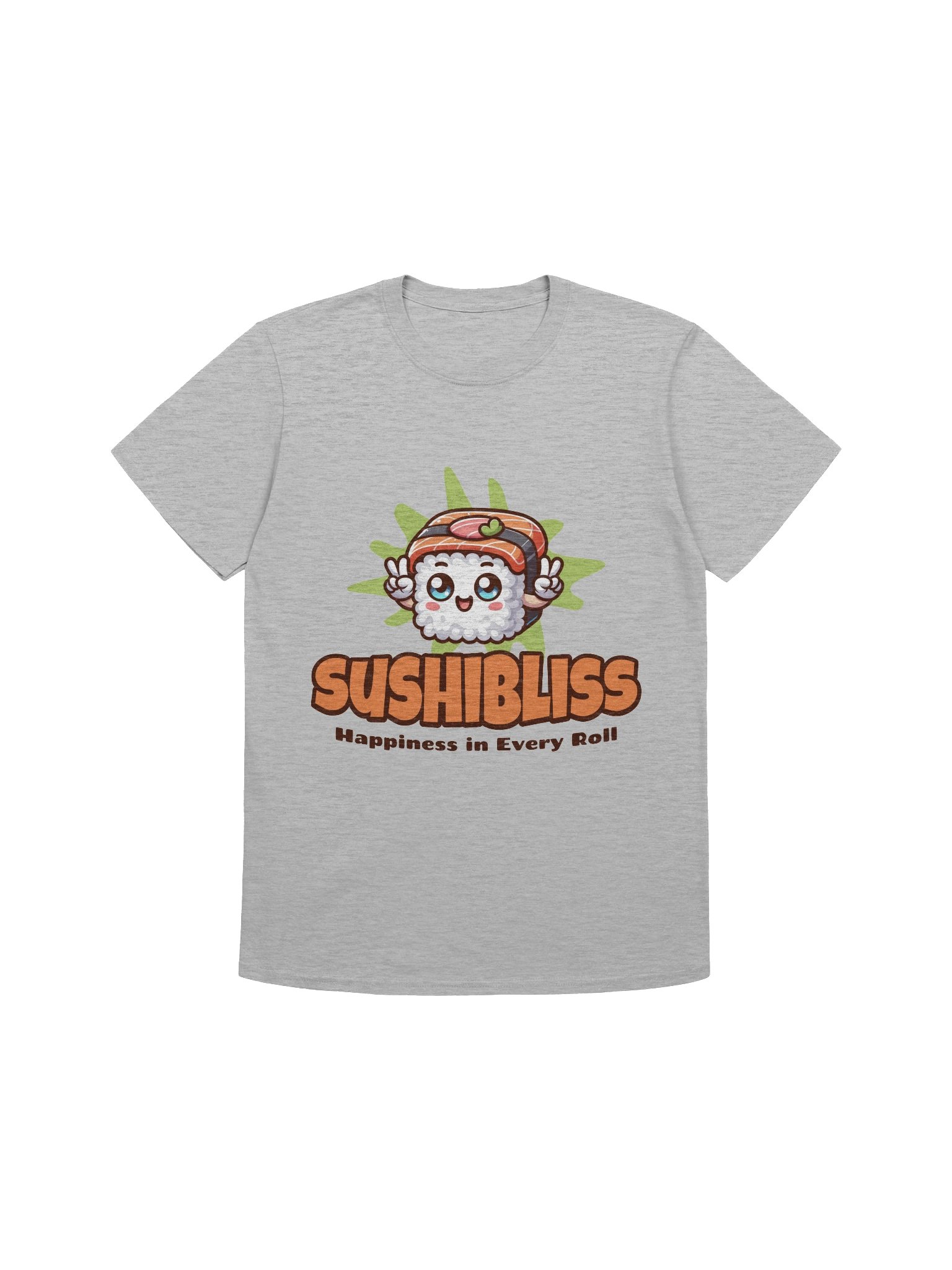 Sushi Bliss Happiness Roll T-Shirt - Gildan Softstyle product image (1)