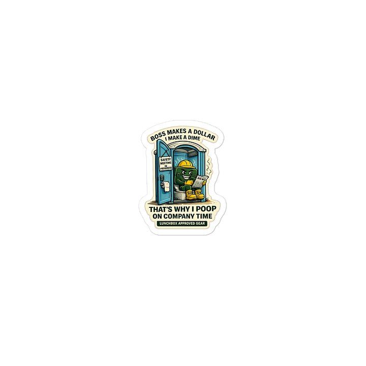 Safety Meeting in Progress Stickers product image (1)