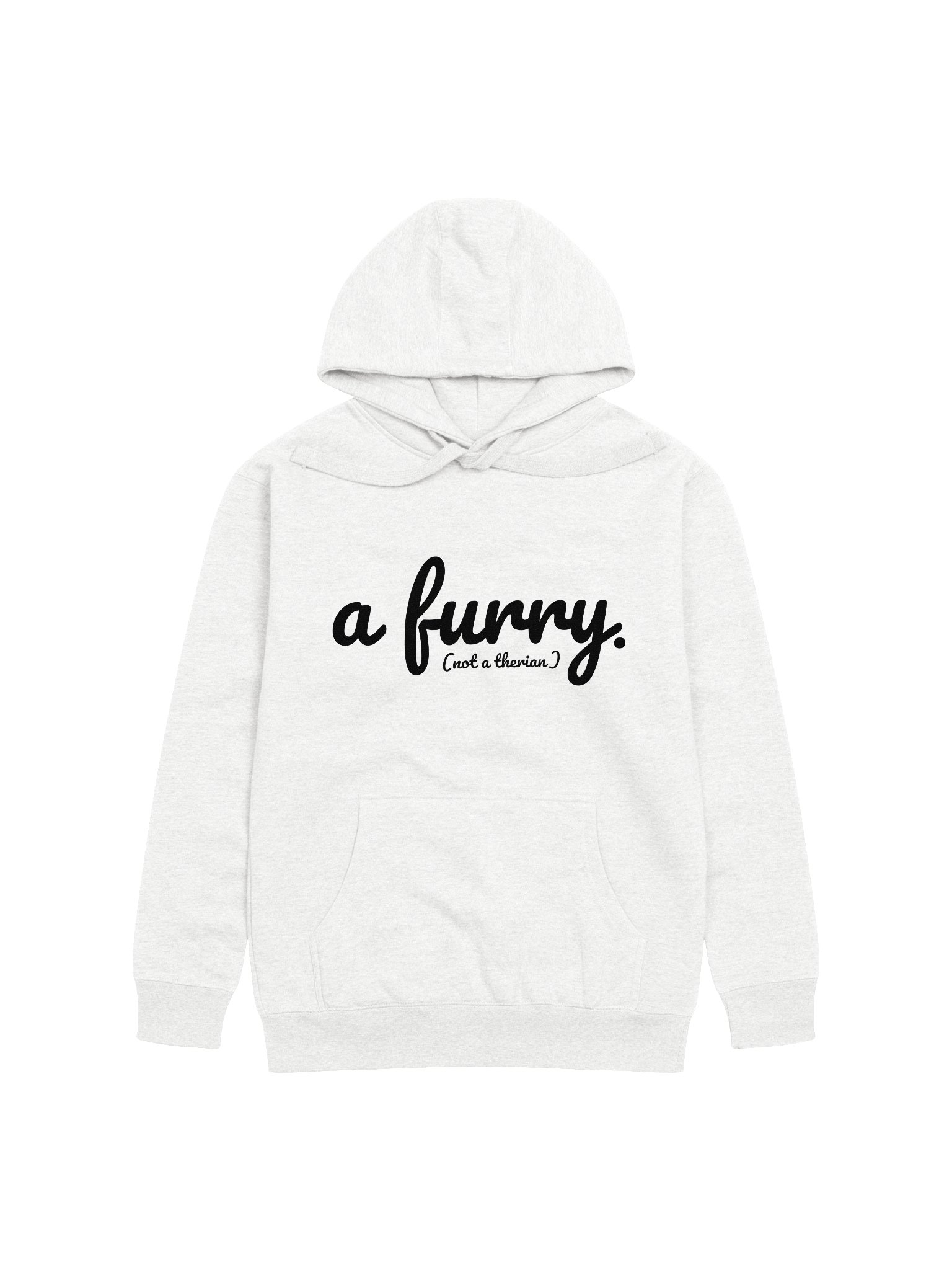 Clearly a furry hoodie (light edition) product image (1)
