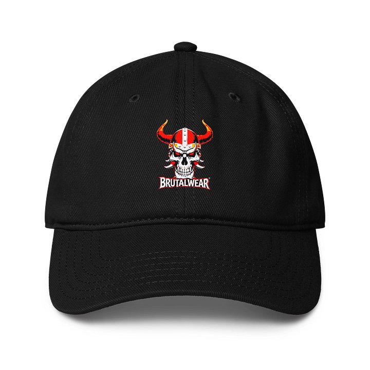BrutalWear Red Viking Skull Viking Aesthetic Aggressive Design. product image (1)