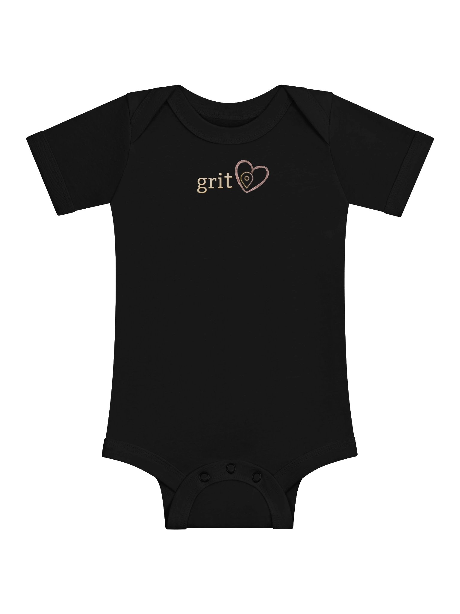 Grit Heart Marker Baby Onesie product image (4)