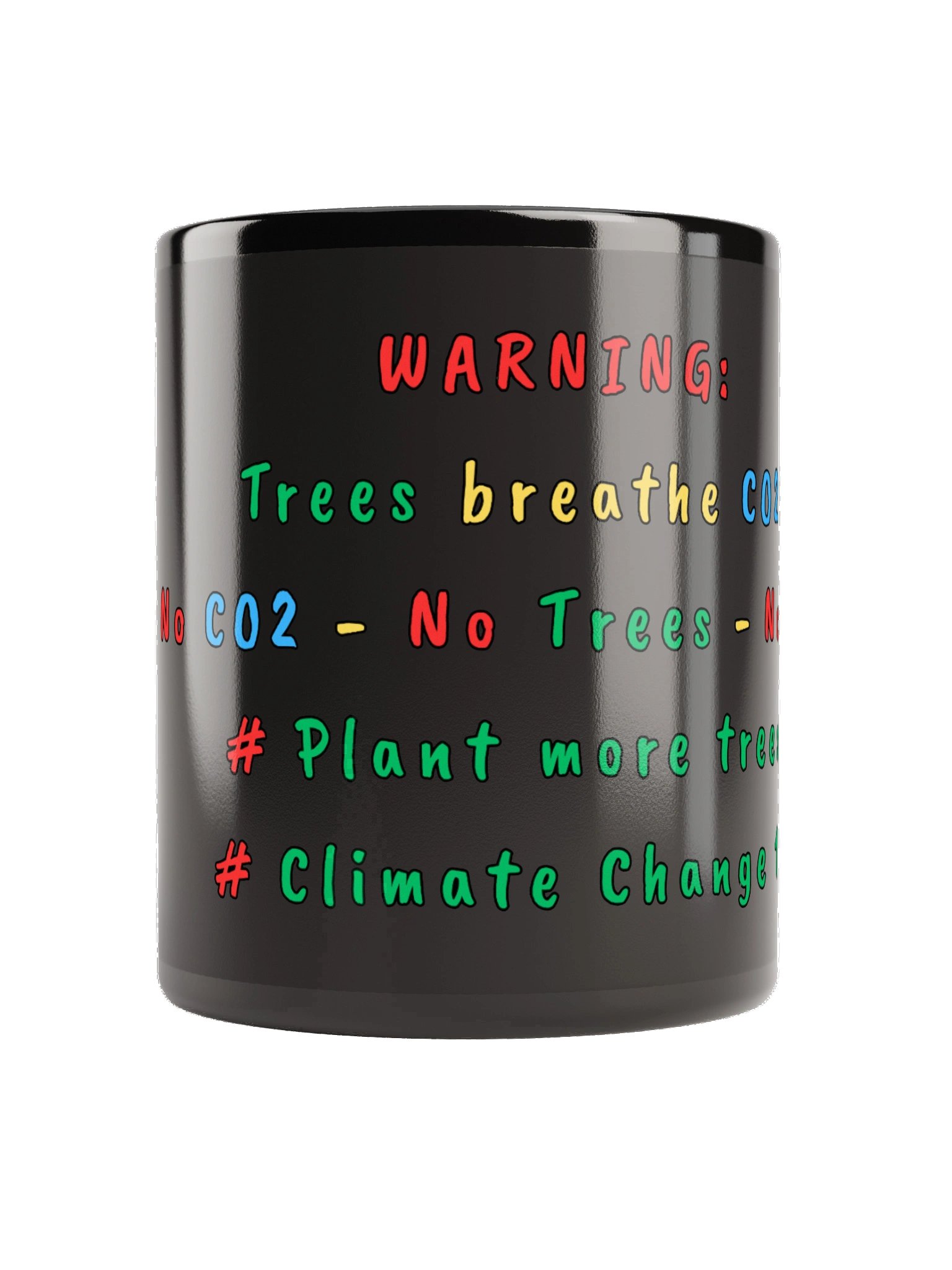 Trees breathe CO2 Mug product image (3)