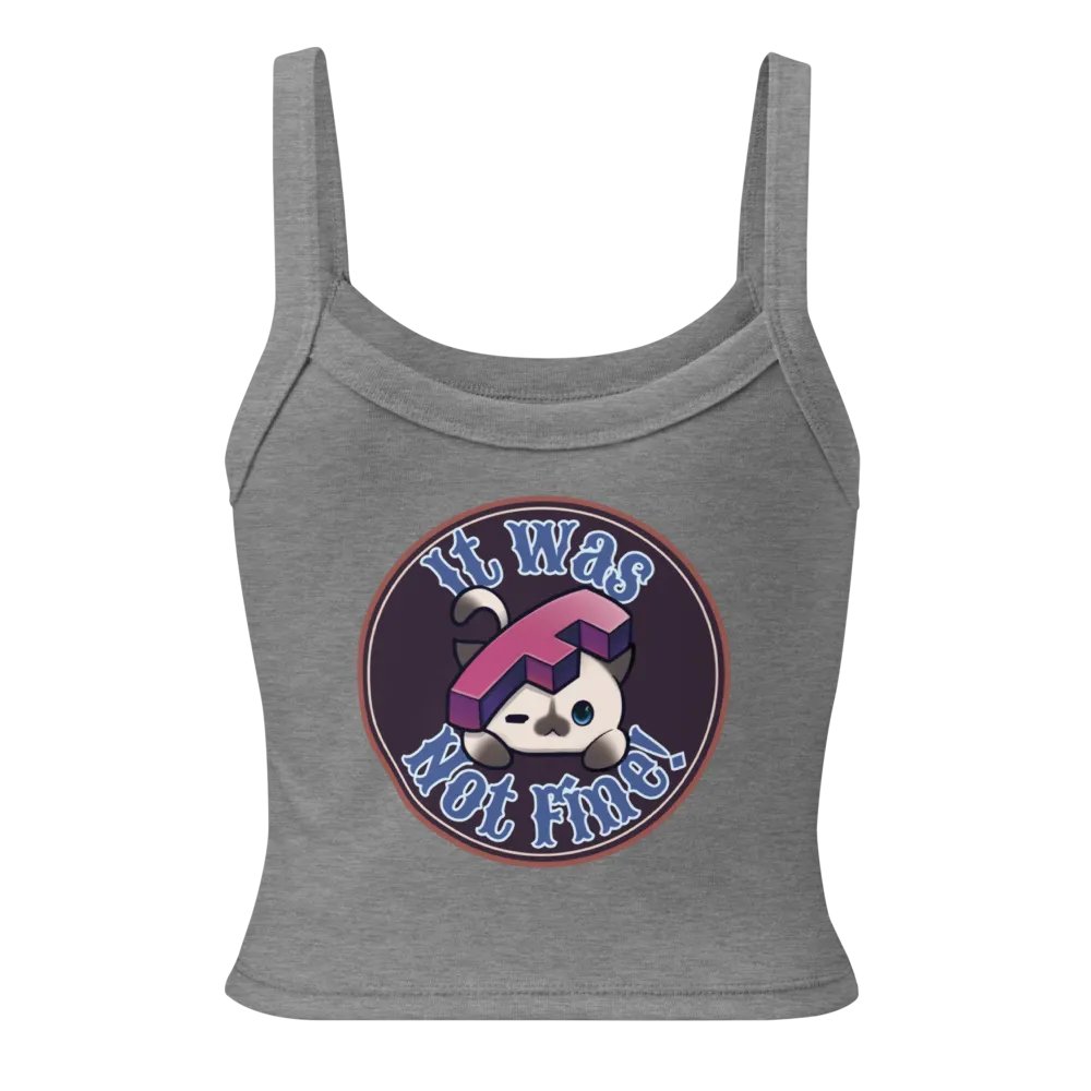 It Fine Be Fine Micro Rib-Tank Top product image (15)