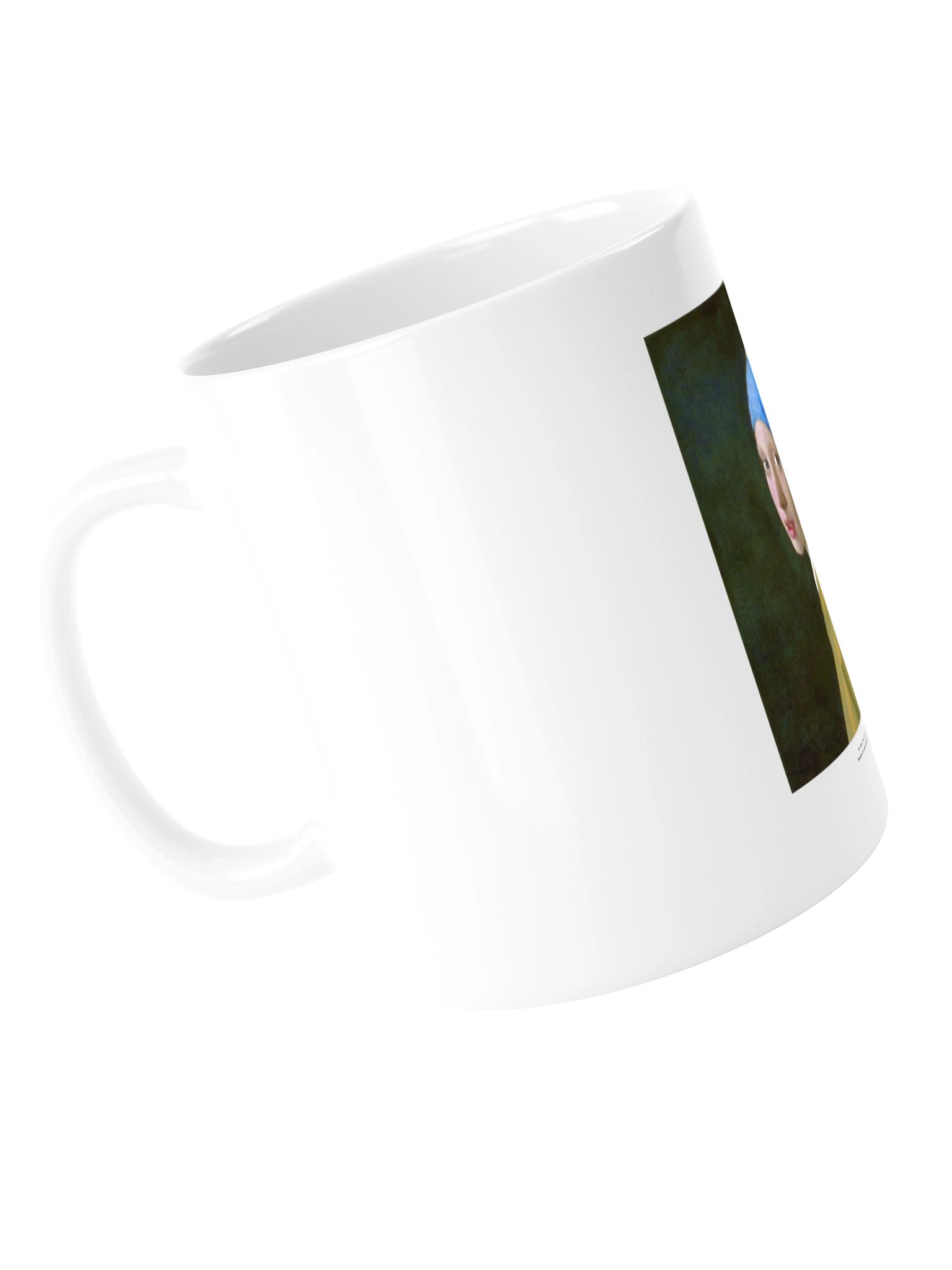 Girl with a Pearl Earring — White Mug product image (5)