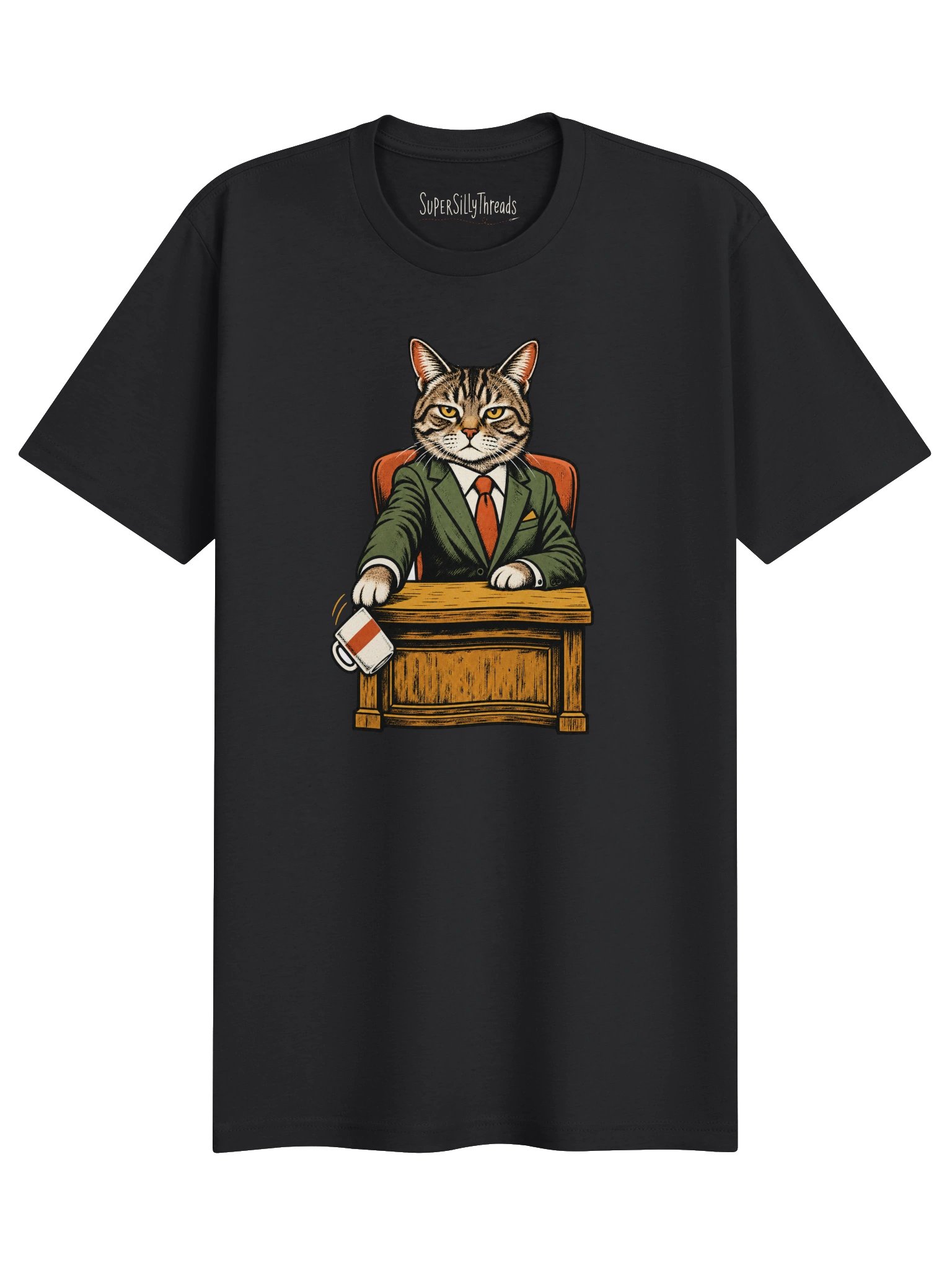 Executive Decision Cat Tee product image (5)