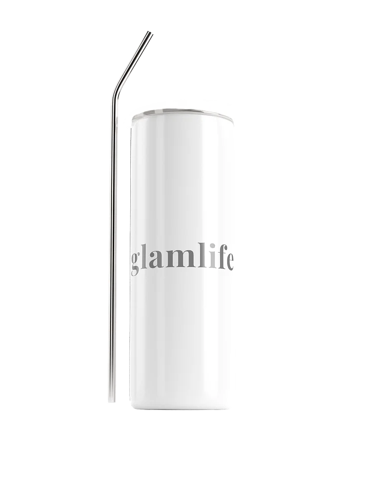 Glamlife White Tumbler product image (1)