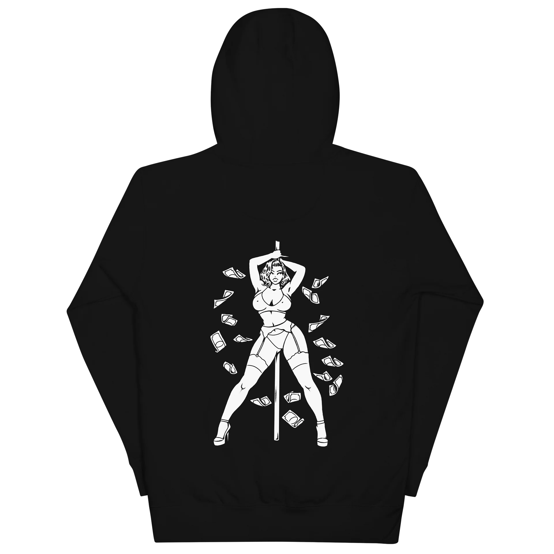 Violet hoodie - white product image (3)
