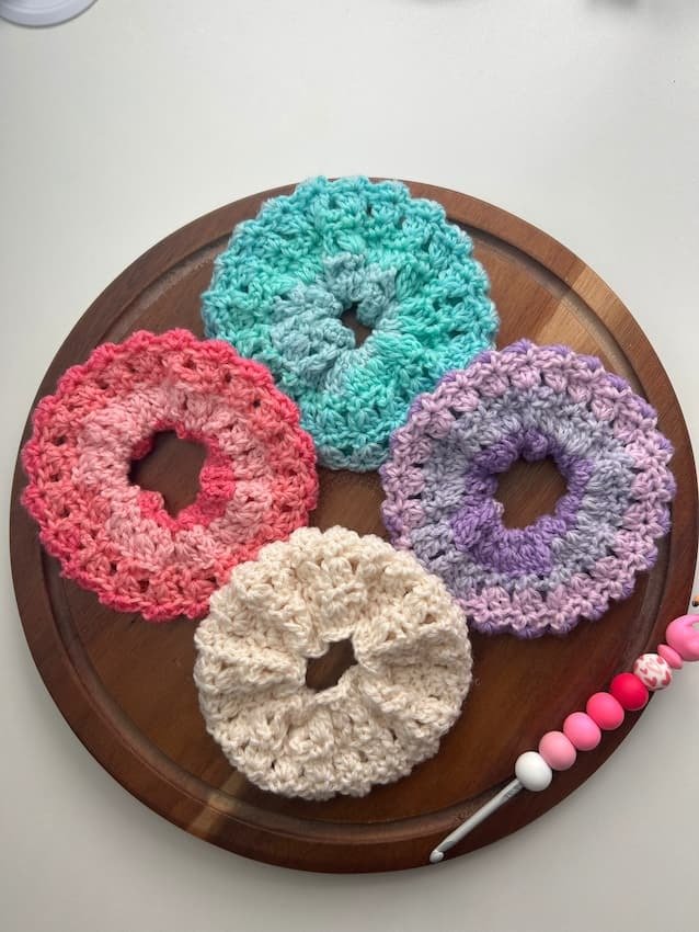 Crochet Hair Scrunchie PDF Pattern product image (1)