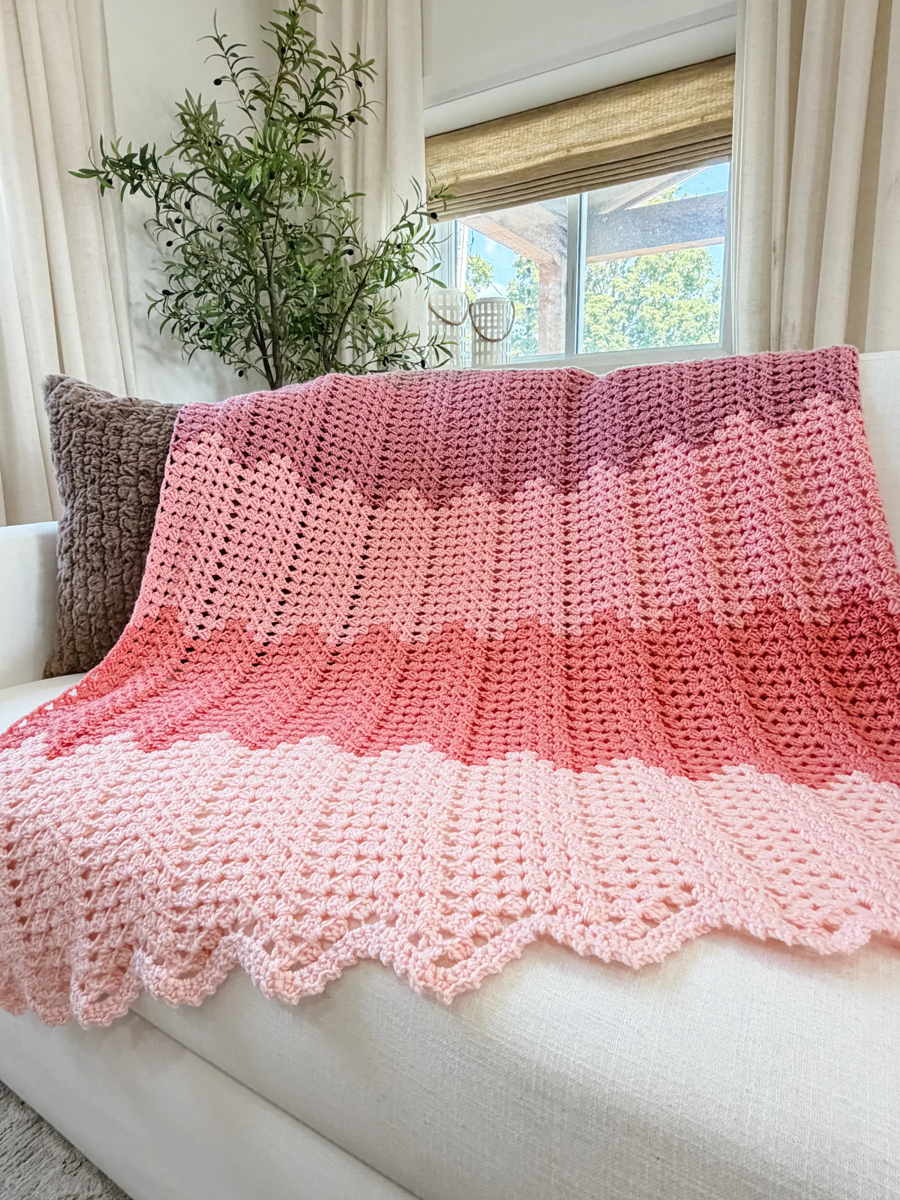 Timeless Granny Ripple Blanket Crochet Pattern product image (1)