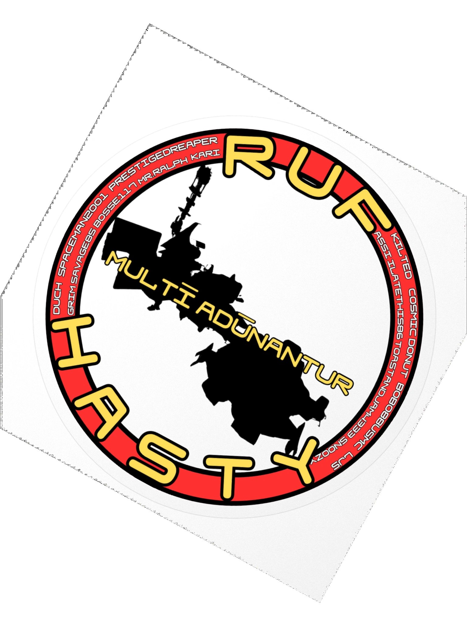 RUF Hasty Misson Sticker product image (2)