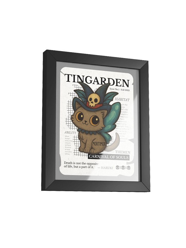 Mortimer 𓏲 Framed High-Quality Matte Poster product image (2)