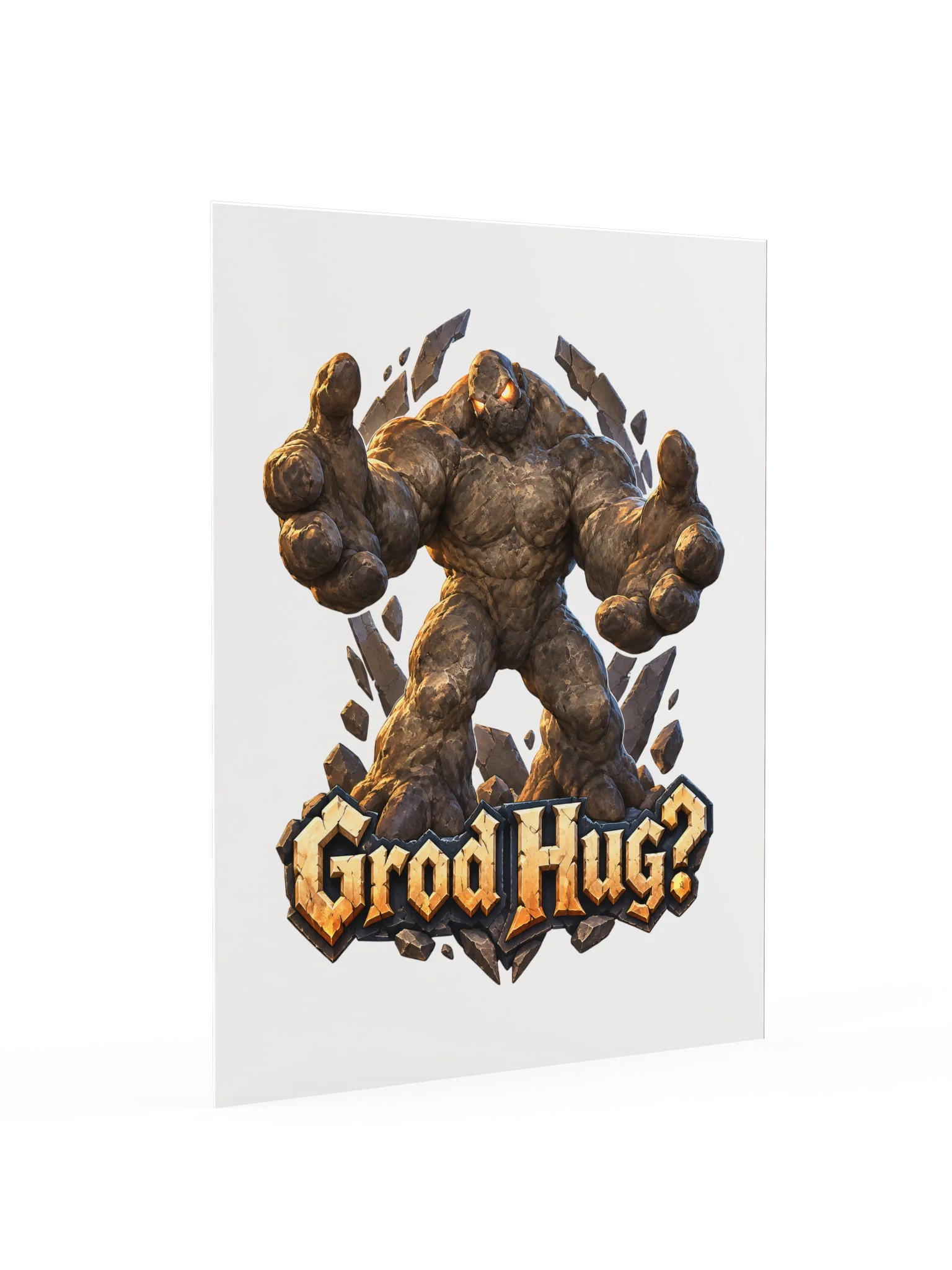 Grod Hug? Matte Poster preview 5