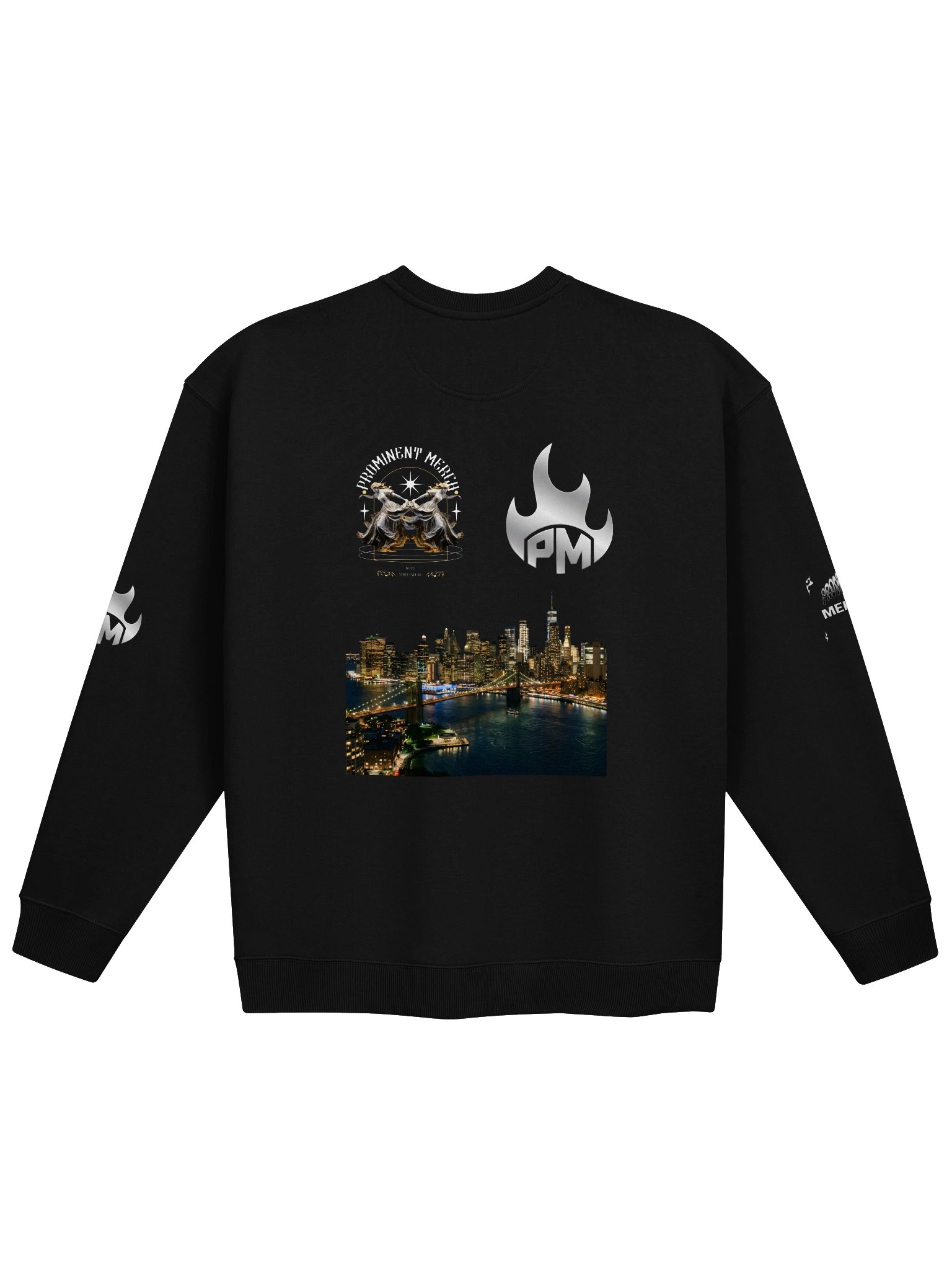 PM Grafitti Unisex Oversized NYC Sweatshirt product image (7)