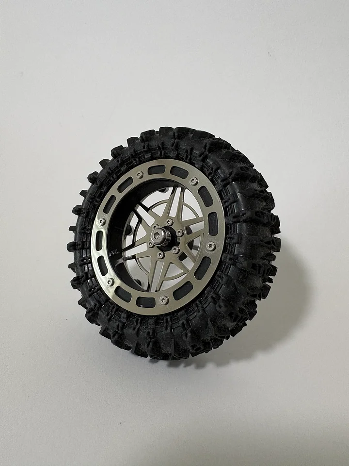 1.8" v2 Floater Wheels - "Supernova" wheel face with "Mountain" floater product image (2)