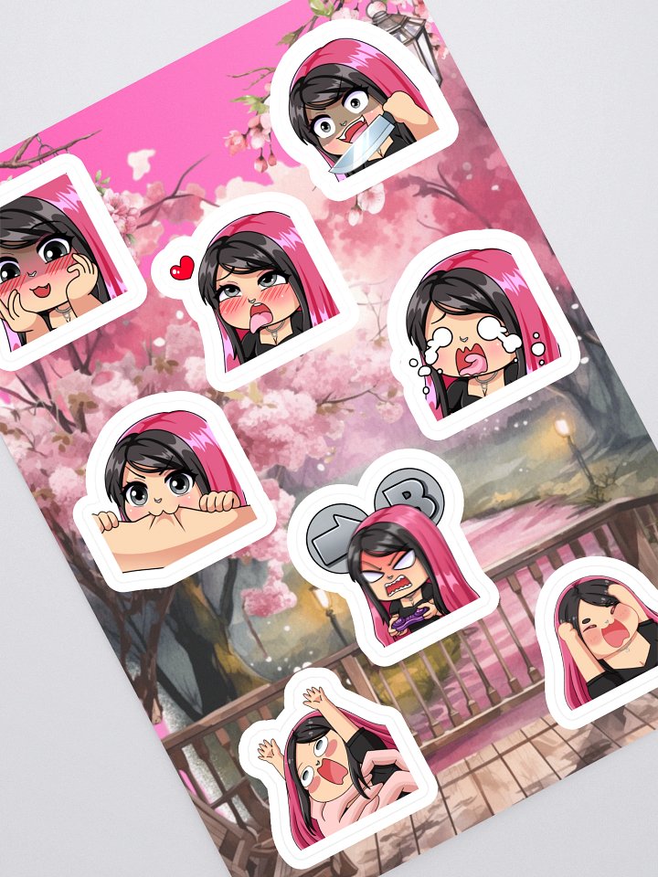 The Unhinged Sticker Sheet (Ver. 1) product image (1)