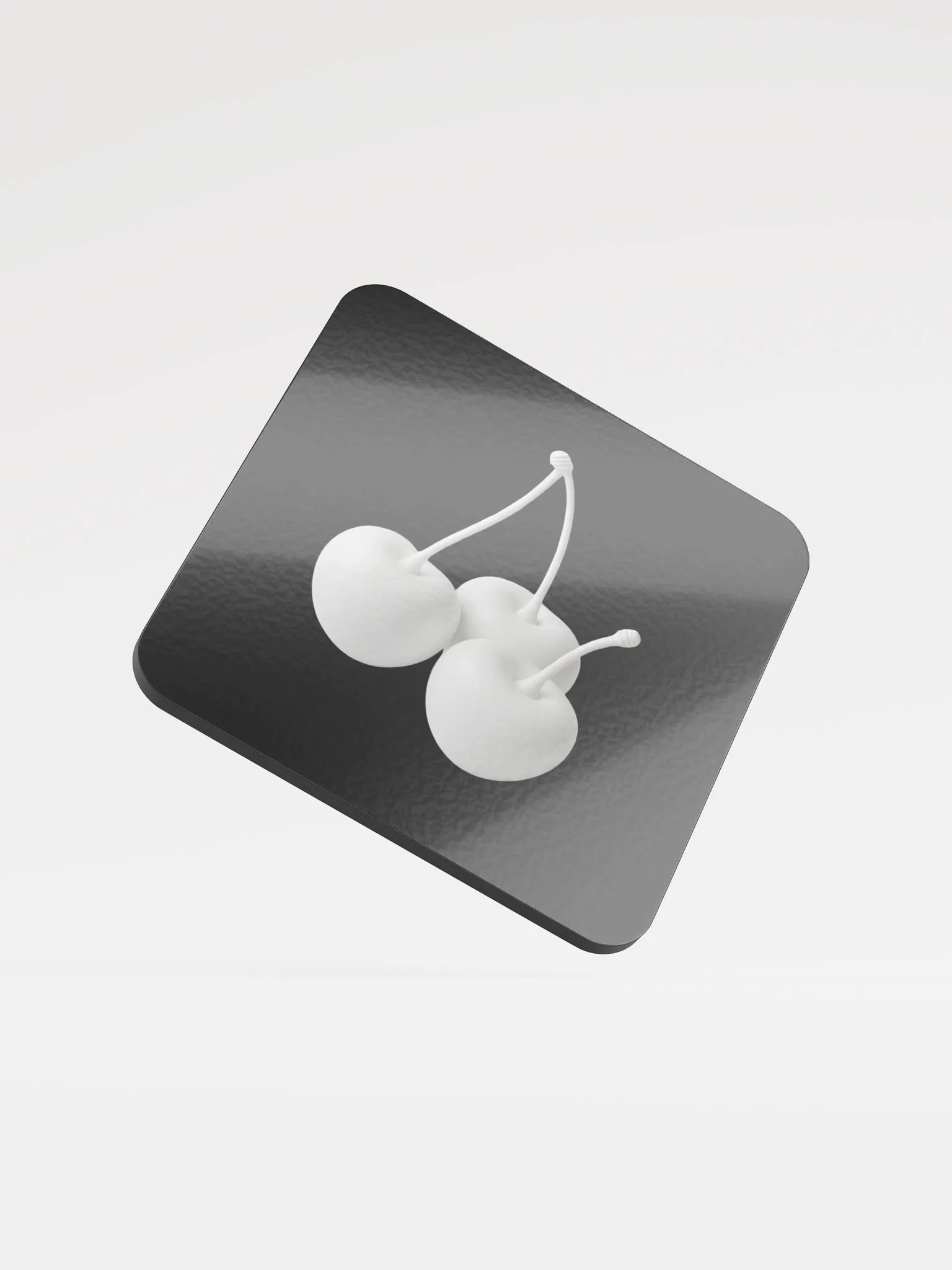 White Cherry Cherry Cherries Coaster product image (1)