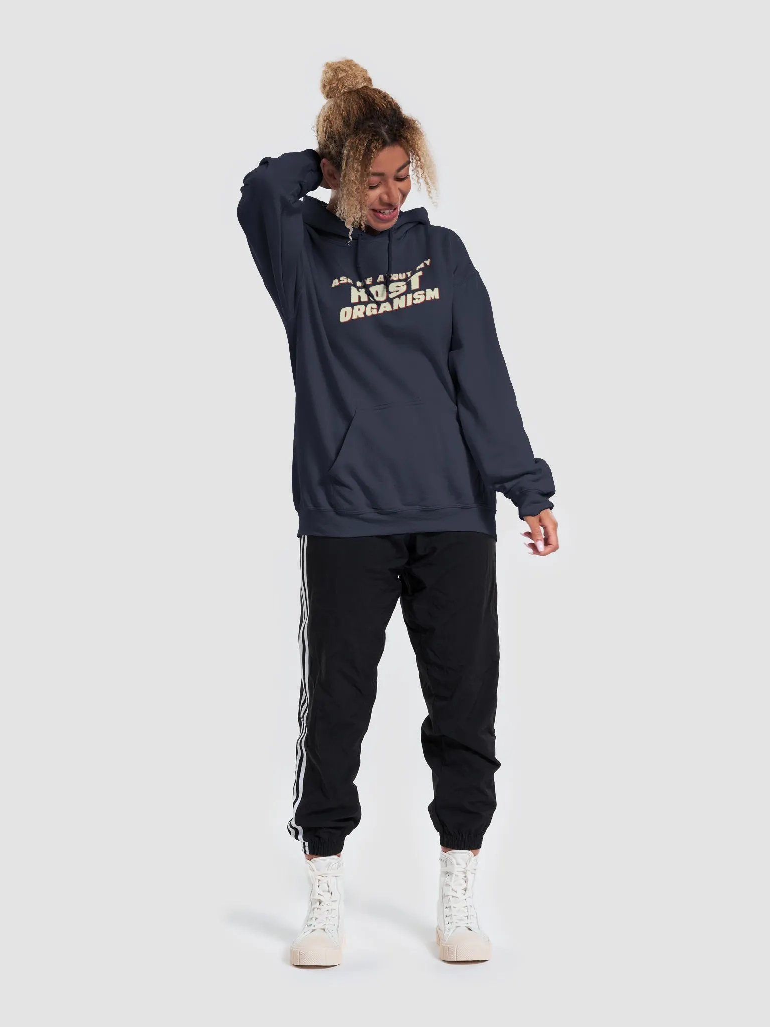ask me about my host classic hoodie product image (7)