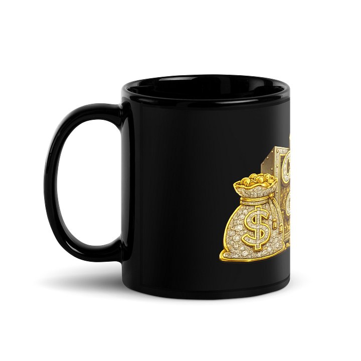 Mug noir « On craint des gains » product image (2)