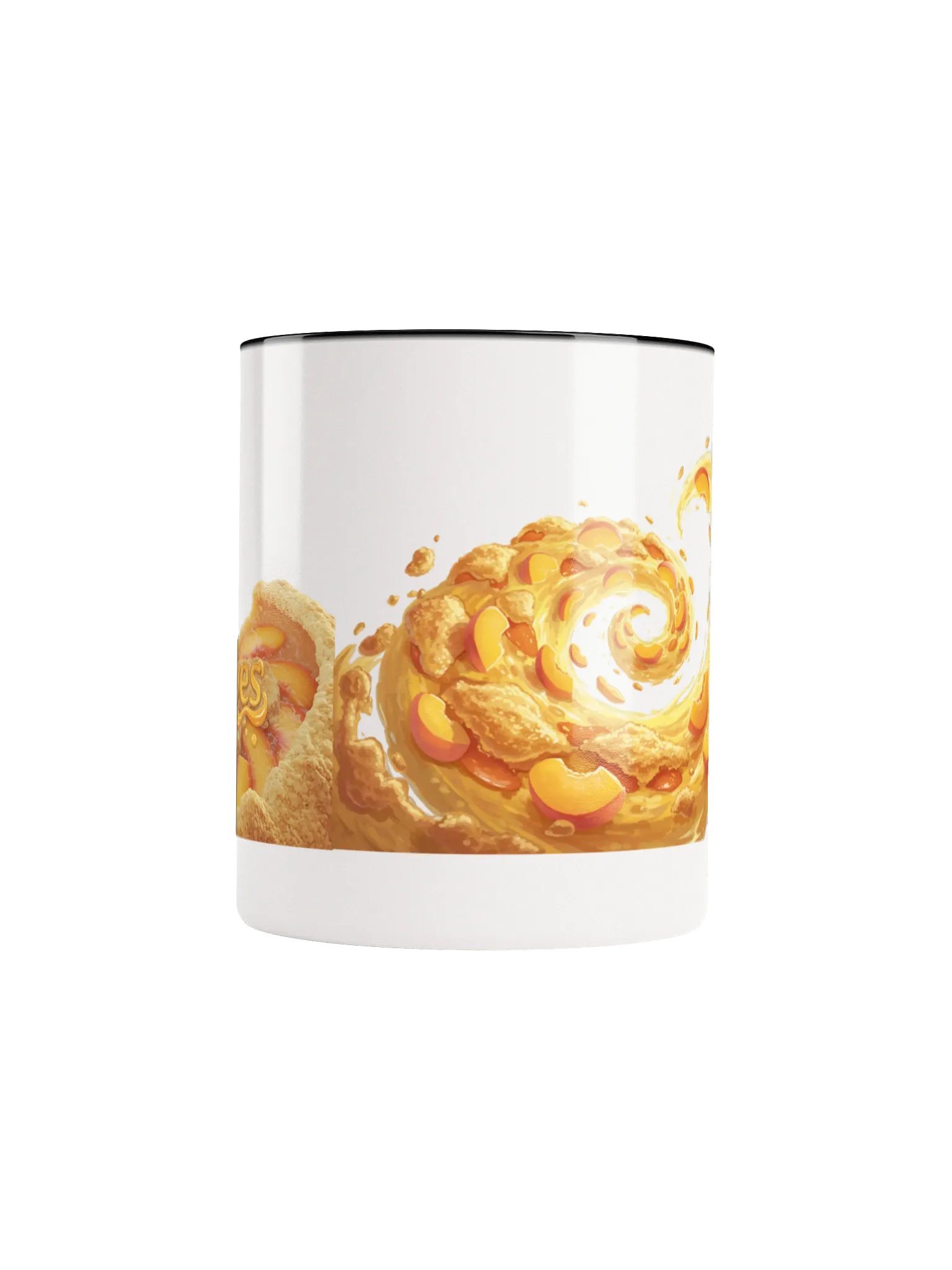 Peach Waves Ceramic Mug product image (29)