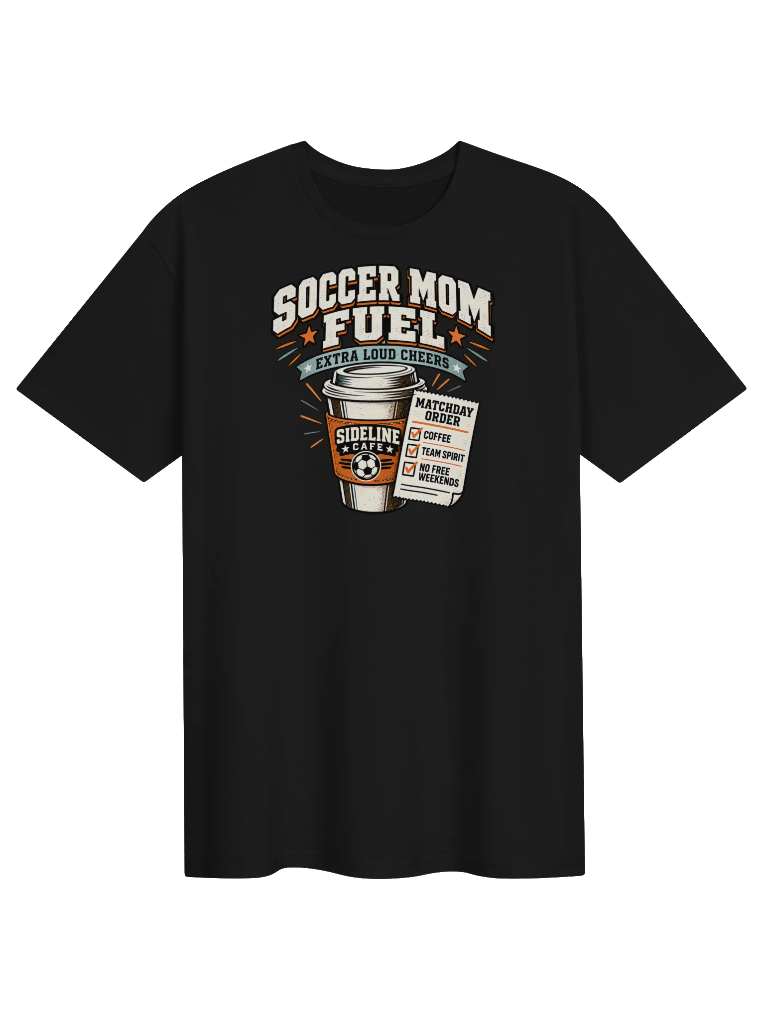 Soccer Mom Fuel Sideline Coffee Tee product image (4)