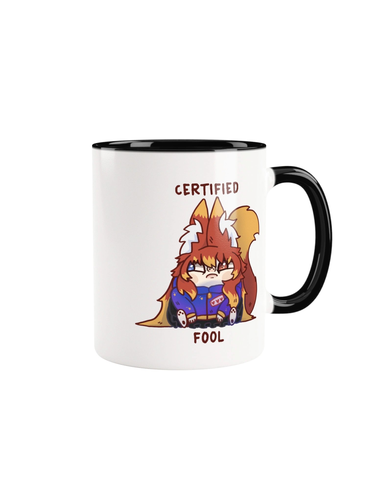 Certified Fool Chibi Fox Mug product image (7)