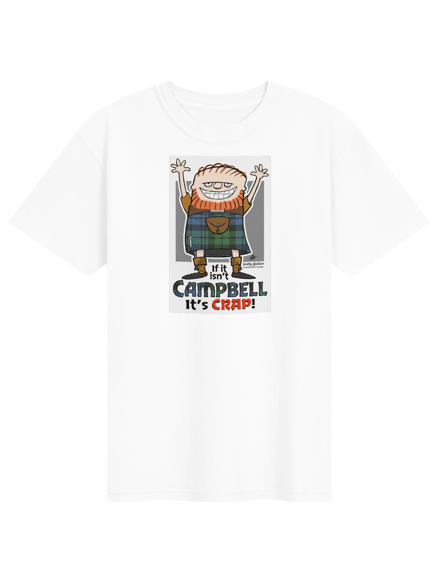 Campbell Clan Tartan - Funny Scottish Humor Scotty Wallace product image (235)
